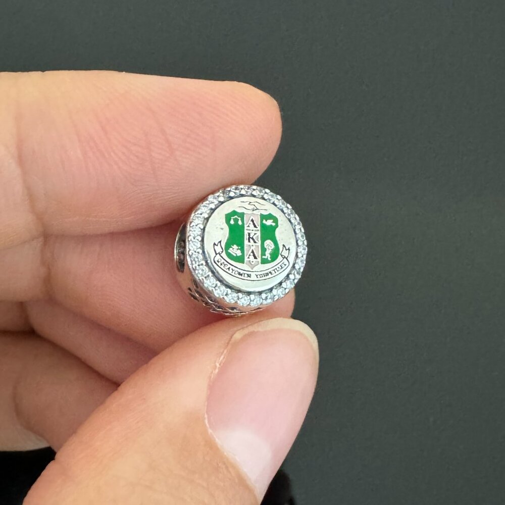Pandora AKA Charm Alpha Kappa Alpha SororityBead Charm
